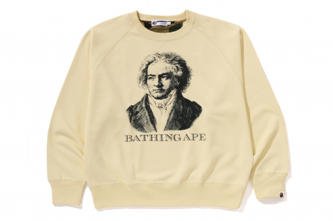 APE ベートーヴェン プリント スウェット 画像・写真 | A BATHING APE、30周年の「1ST CAMO