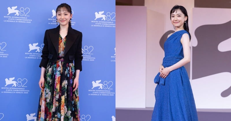 芦田愛菜、初のベネチア映画祭で存在感 ファッションと演技に注目集まる