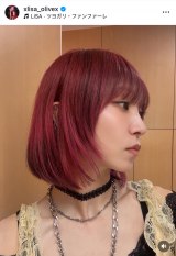 LiSA�u����؂�܂��� �ڂԂł��v(�ʐ^�̓C���X�^�O���� @xlisa_olivex ���) 