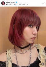 LiSA�u����؂�܂��� �ڂԂł��v(�ʐ^�̓C���X�^�O���� @xlisa_olivex ���) 