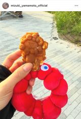 �R�{�����u������ɖ����ցB���n�ŗF�B�Ƃ������������ǁA�Ȃ�Ɗ�{�I�Ɏq�Ƃӂ���v�@�i�ʐ^�̓C���X�^�O���� @mizuki_yamamoto_official ���j 