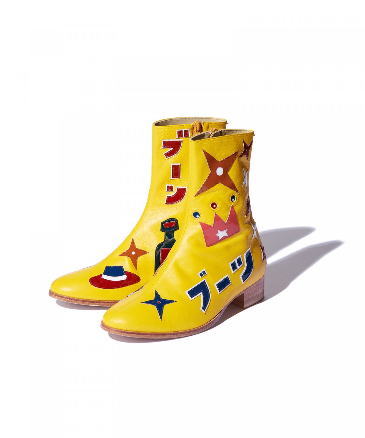 忌野清志郎　ブーツ　glamb  コラボ商品　26.5 忌野清志郎 ブーツ glamb コラボ商品 26.5 - メルカリ