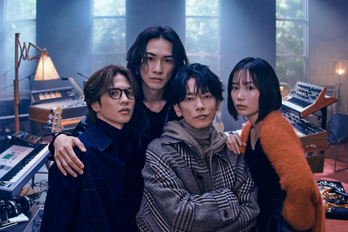 Netflix『グラスハート』劇中バンドTENBLANKのデビュー作『Glass
