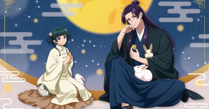 薬屋のひとりごと』猫猫＆壬氏の描き下ろしイラスト公開 POP UP STORE