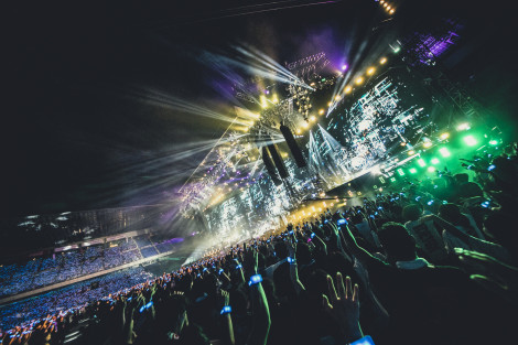 ONE OK ROCK�c�A�[�wDETOX JAPAN TOUR 2025�x���Y�X�^�W�A�������i8��31���j�̖͗l�@�ʐ^�F���}�_�}�T�q�� 