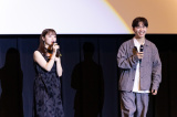 映画『カラダ探し THE LAST NIGHT』大ヒット御礼ツアー in 福岡（左から）羽住英一郎監督、鈴木福（C）2025「カラダ探し THE LAST NIGHT」製作委員会 