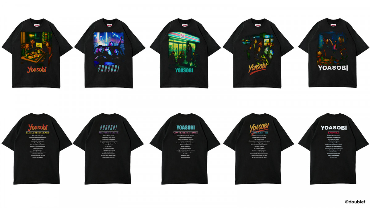 YOASOBI × vaultroom Tシャツ YOASOBI XL おまけ YOASOBI