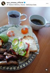 �吭������I�����u�ŋ߂̉Ƃ��сv�@���ʐ^�͕ĕ��p���̒��H�v���[�g�@�i�C���X�^�O���� ��aya_omasa_official ���j 