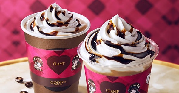 GODIVA × CLAMP コラボ タンブラー 【スリーブ型シール付き】 GODIVA × CLAMP コラボ タンブラー 【スリーブ型シール付き