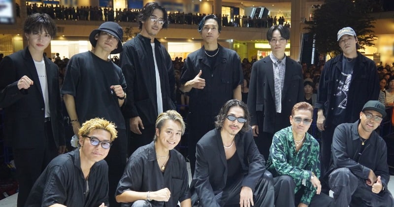 EXILE、約20年以上ぶりのショッピングモールイベントに5000人集結