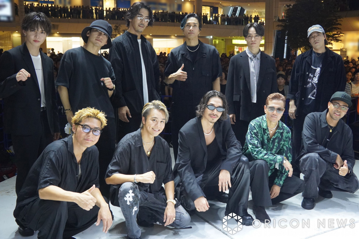 EXILE、約20年以上ぶりのショッピングモールイベントに5000人集結