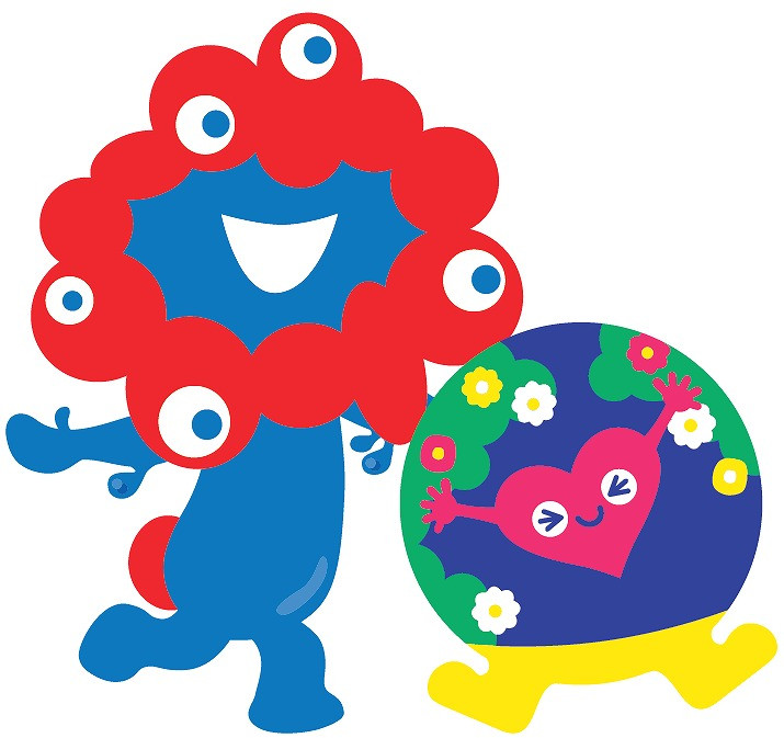 ミャクミャク＆“新しいお友達”が初コラボ、グッズお披露目 梅田で2