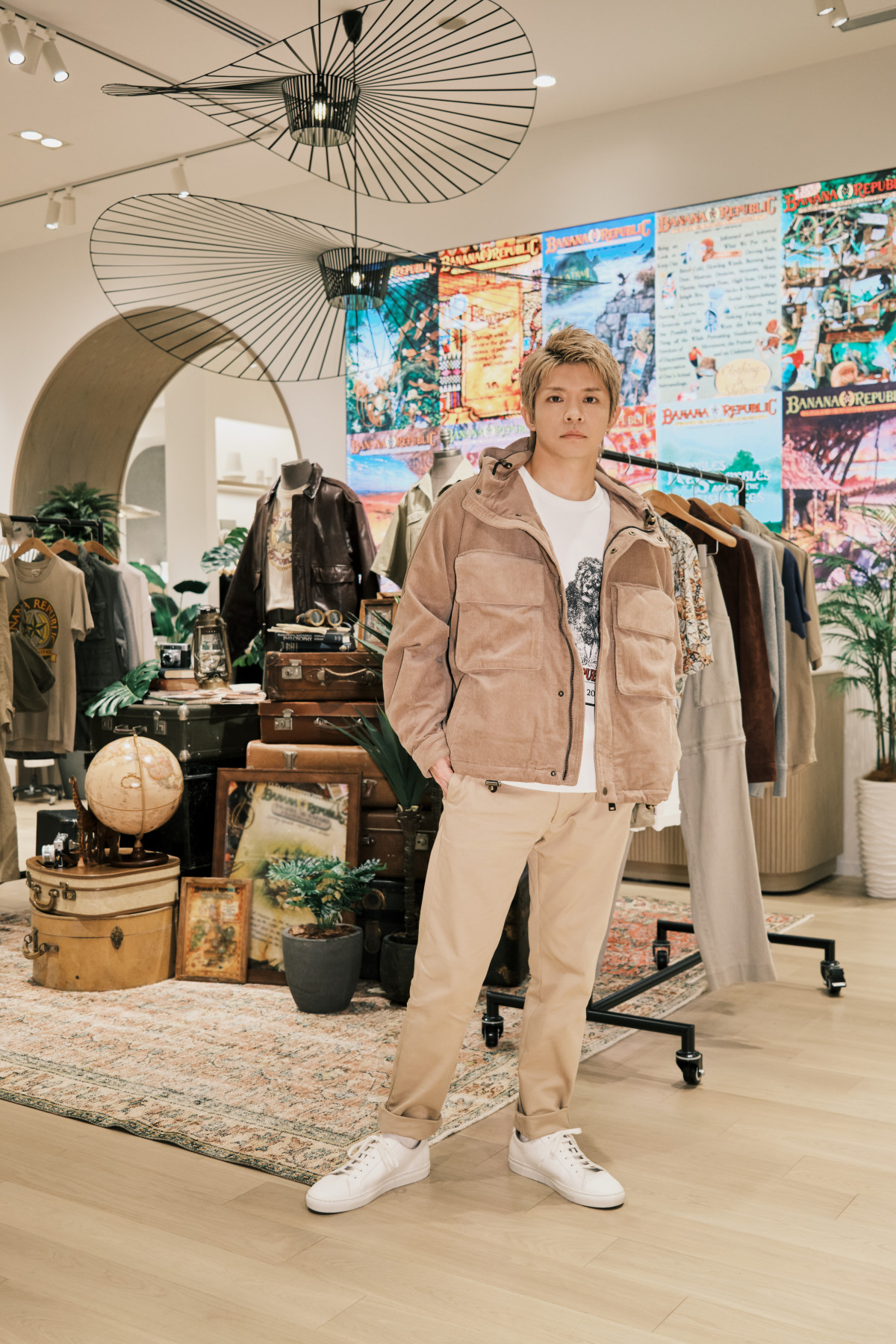 Number_i岸優太、バナナ・リパブリック日本上陸20周年を祝福「僕も世界