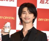 横浜流星、午前中のイベントもビールをグビグビ 幸せいっぱいの表情で「大河ドラマの佳境なので」