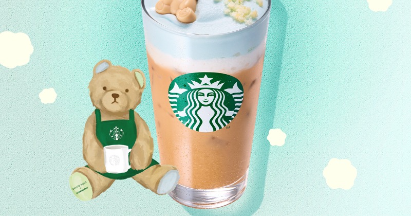 スタバ新作はジェラピケコラボ、“ふわもこ”世界観のビバレッジにグッズ