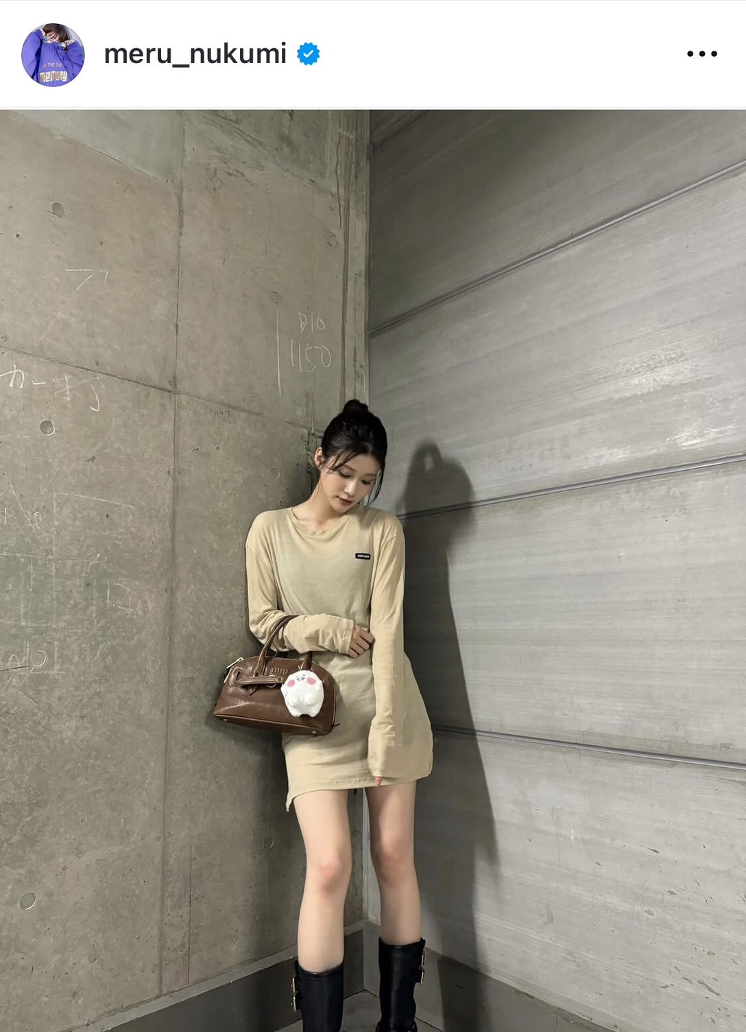 めるる・生見愛瑠、太もも美脚全開なパーカーコーデ「スタイル抜群