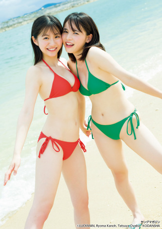 画像・写真 | 『ミスマガ2025』受賞の6人、初々しい“純白ビキニ”姿