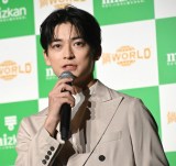 Mizkan�w��THE WORLD�x�VCM&POP UP�C�x���g���\��ɓo�d������������ (C)ORICON NewS inc. 