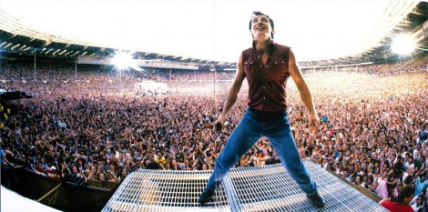 �u���[�X�E�X�v�����O�X�e�B�[���uBORN IN THE USA Tour Live 1984�v�����̎ʐ^ 