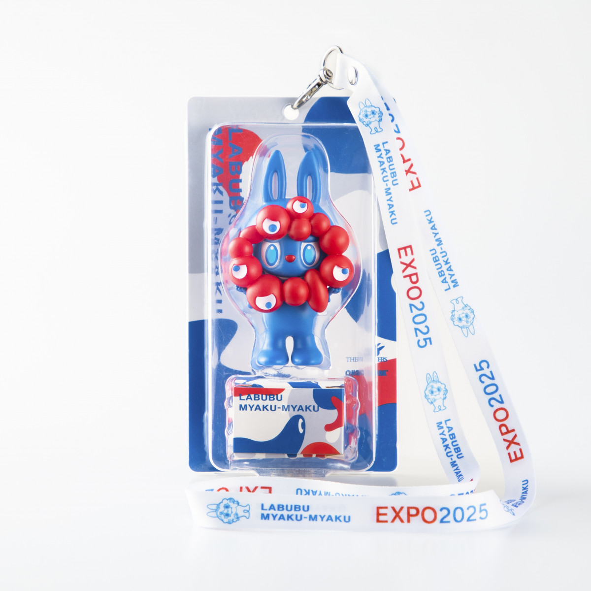 ラブブ ミャクミャク LABUBU MYAKU-MYAKU フィギュア EXPO ミャクミャク×ラブブが登場 万博閉幕直前10月1日～11日 「抽選