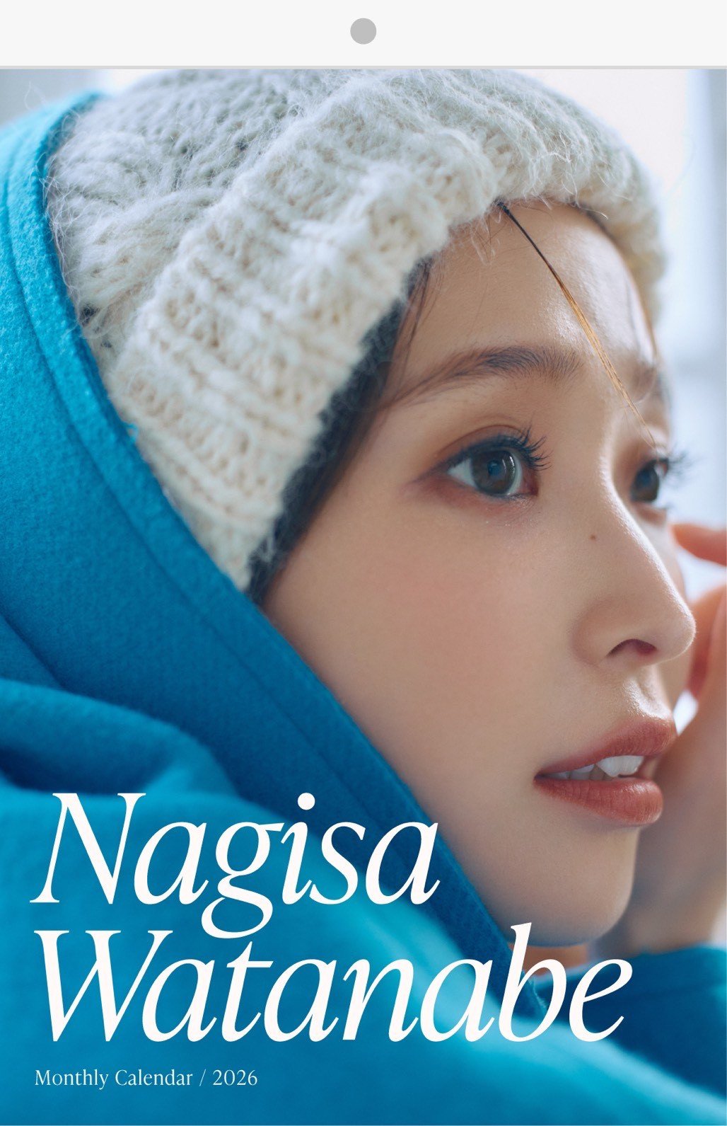 渡邊渚、2026年カレンダーの受注販売を開始 衣装や写真を自ら選んだ