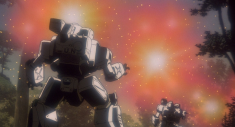 �w�@���x�@�p�g���C�o�[2 the Movie�x��ʃJ�b�g�iC�j1993 HEADGEAR�^BANDAI VISUAL�^TOHOKUSHINSHA�^Production I.G 