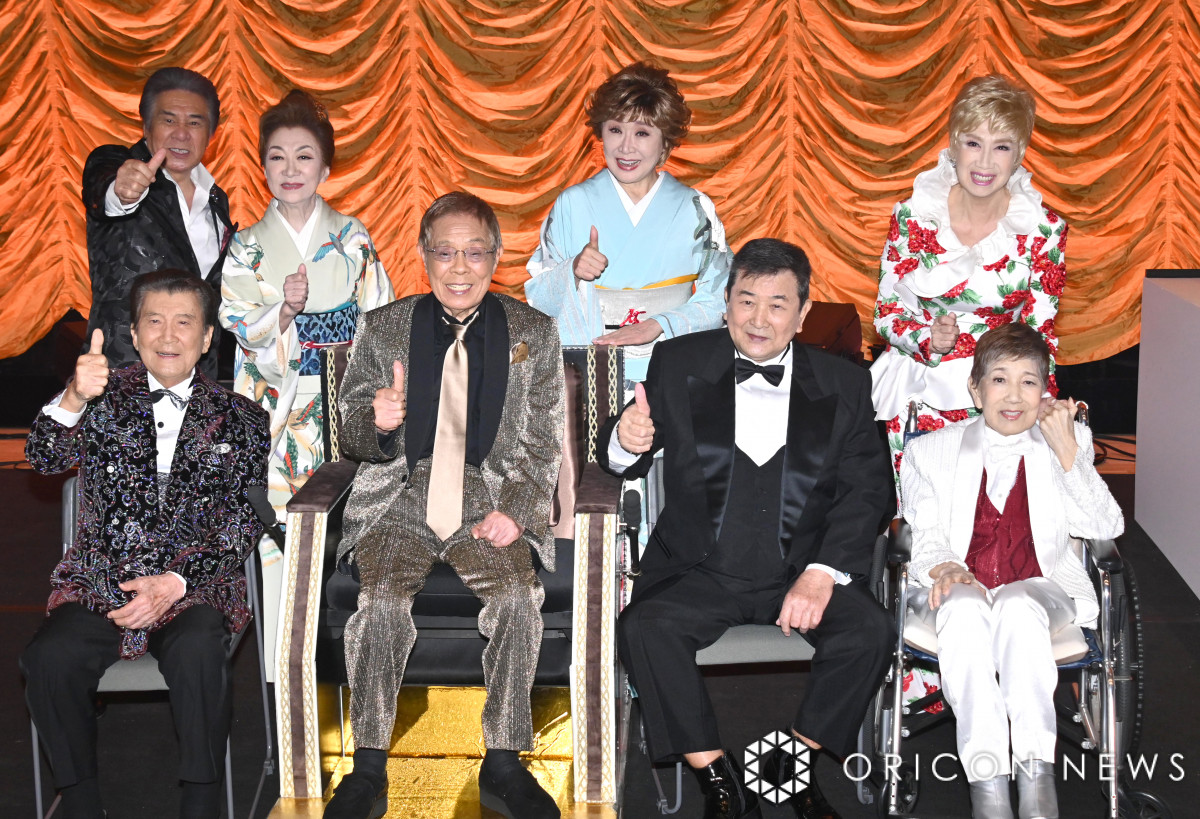 88歳・北島三郎、魂を込めて熱唱 里見浩太朗、小林旭ら同志と「100歳の