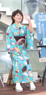 �u���� ���{���S�Ȃ܂��Â�����{�s�L�����y�[���v�ɓo�ꂵ�����J��d�q (C)ORICON NewS inc. 