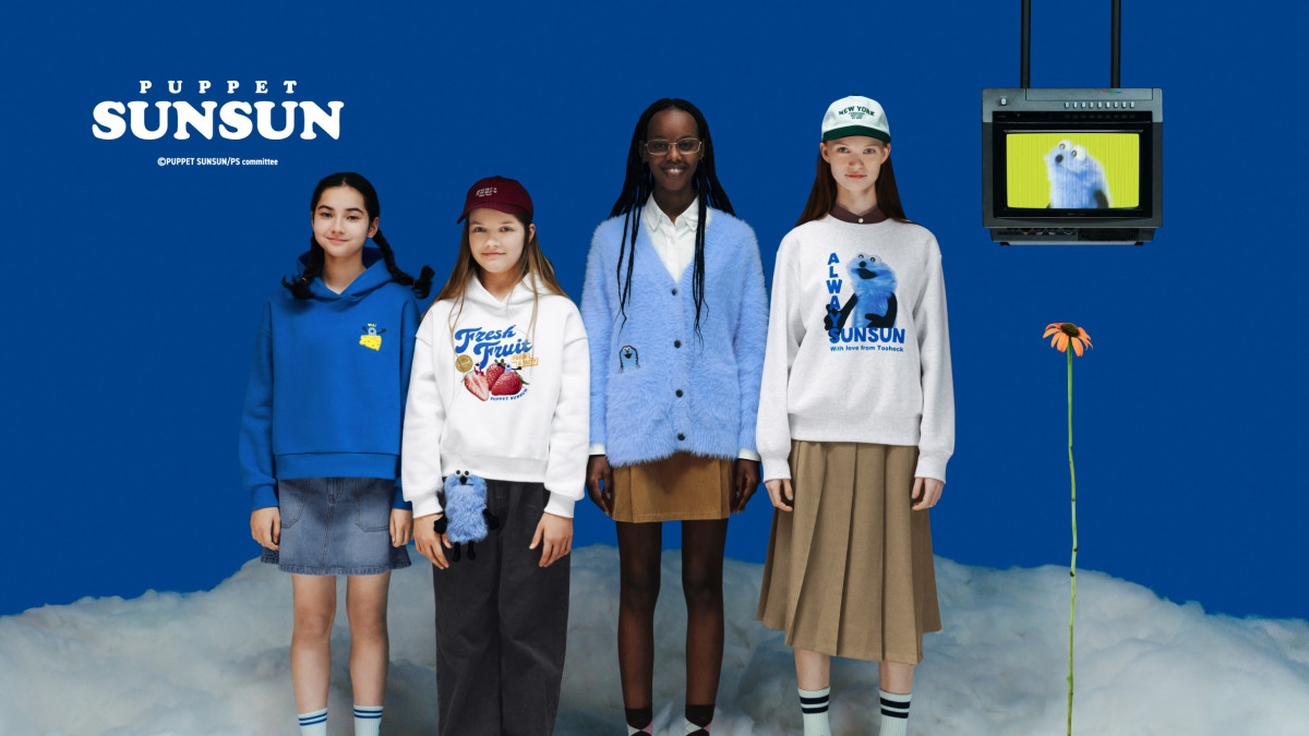 ジーユー、「パペットスンスン」と初コラボ ウィメンズ＆ティーン向け