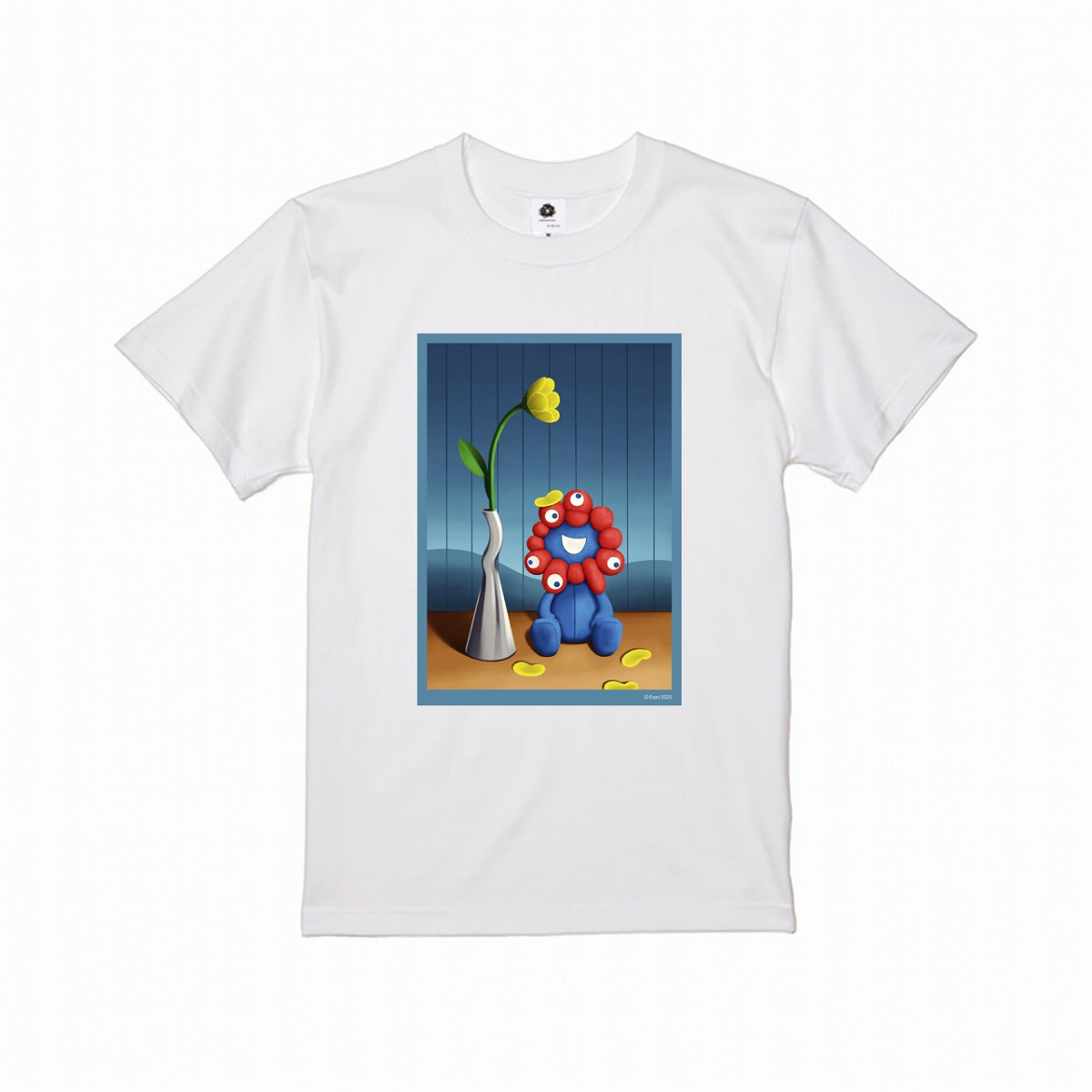 ジャスミン　2025 Tシャツ　Hime 和紙Tシャツ　ミャクミャク 関西大阪万博 2025 Tシャツ Hime 和紙Tシャツ ミャクミャク 画像