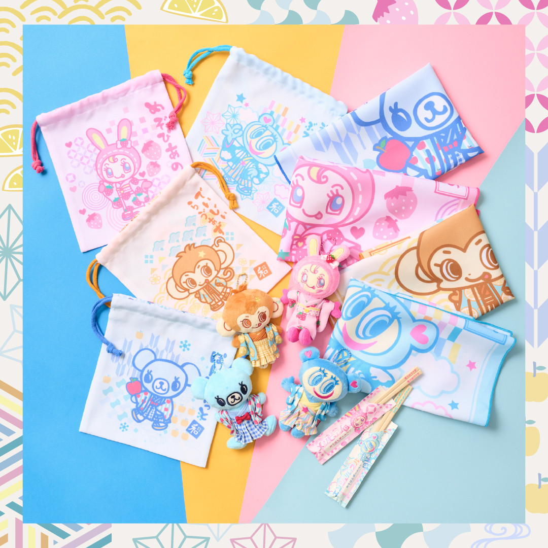 ナカムラくん＆ベリエちゃんたちが和の雰囲気に 銀座にポップアップ