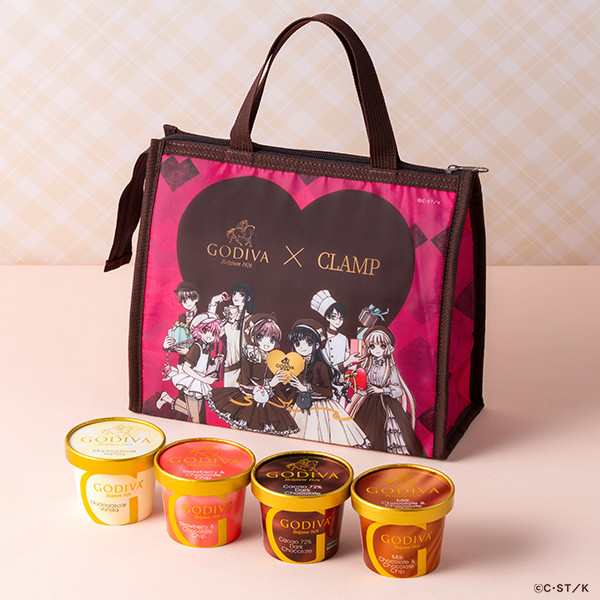 ゴディバ　GODIVA　CLAMP コラボチョコレート CLAMPとコラボレーションしたコレクションが登場！保冷バッグや