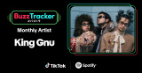 King Gnu�ATikTok��Spotify�������ŃA�[�e�B�X�g����������wBuzz Tracker�xMonthly Artist�Ɍ��� 