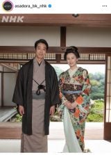 �A���e���r�����w�΂��΂��x�̌���SNS��� (C)NHK 