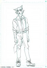 １２ アイシースクリーン展 フライヤー 板垣巴留 まんが館 2023 12 アイシースクリーン展 フライヤー 板垣巴留 まんが館 2023