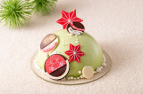 和の趣のクリスマスケーキ「翠の聖」(すいのひじり)