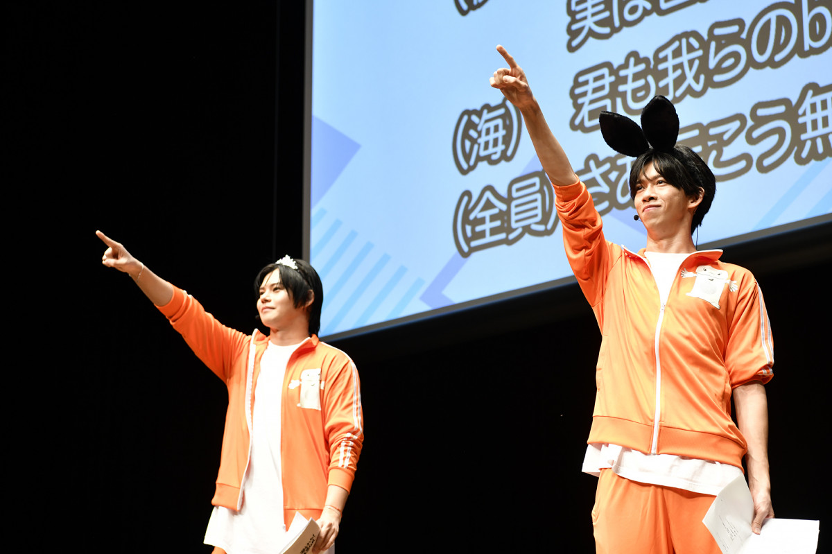 超特急カイ＆リョウガ、『稜海しました！超特急QR』初の公開録音