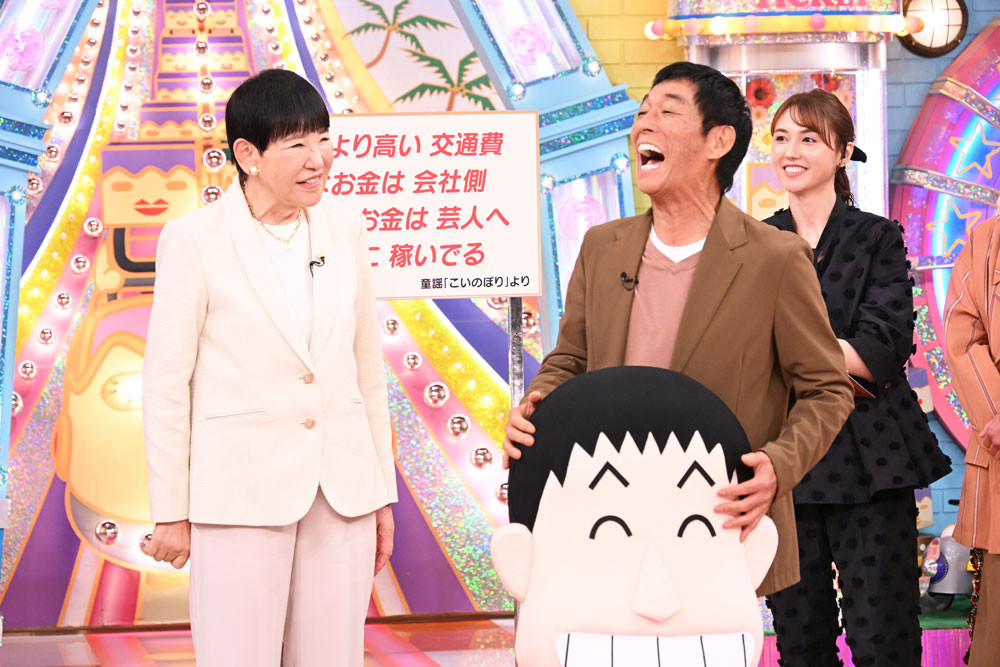 明石家さんま、和田アキ子の「怖い話」…“電話番号消去”疑惑めぐり 『アッコにおまかせ!』33年ぶり登場で