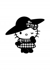 �uHELLO KITTY�fS PICNIC GARDEN�v�����X�q�����Ԃ�n���[�L�e�B(C)�f25 SANRIO ����(��)�T�����I 