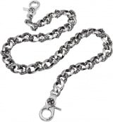 ★新価格【M.G.C.】ツイストリボンウォレットチェーンＳＶ925　ＣＯＯＬ！ ☆新価格【M.G.C.】ツイストリボンウォレットチェーンSV925 COOL