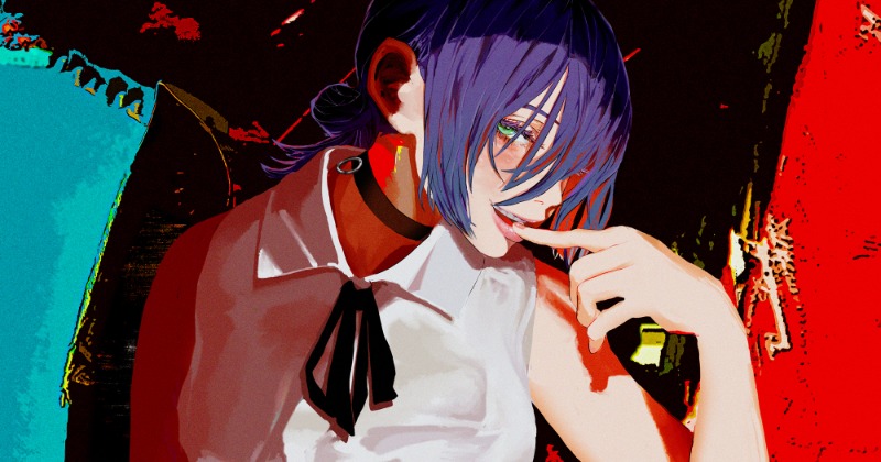 米津玄師　IRIS OUT　告知ポスター 米津玄師 iris out 非売品 告知 ポスター B2 チェンソーマン レゼ