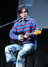 wFENDER EXPERIENCE 2025x1ڃXe[WɓoꂵSUPER EIGHTEێR (C)ORICON NewS inc. 