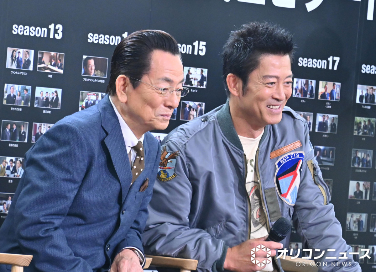 相棒』水谷豊＆寺脇康文、ファンを前に感無量 25周年で“初ファンミ”に