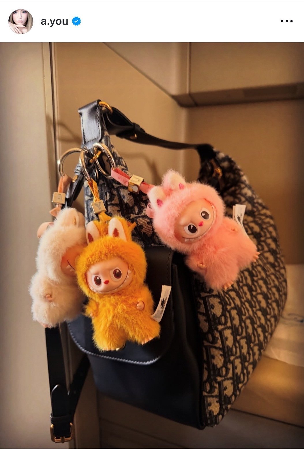 画像・写真 | 浜崎あゆみ、『ラブブ』をたくさん付けたバッグが話題