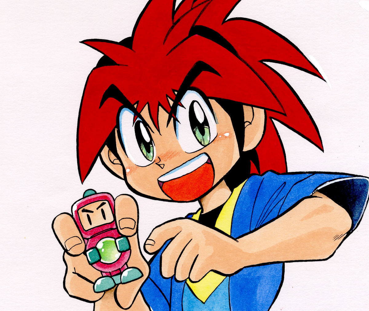 爆球連発!!スーパービーダマン』令和に復活 漫画再編集＆あか