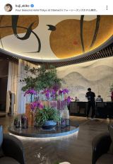 �v���Ŏq�u������肵�����Ԃ��߂����܂����v(�ʐ^�̓C���X�^�O���� @kuji_akiko ���) 