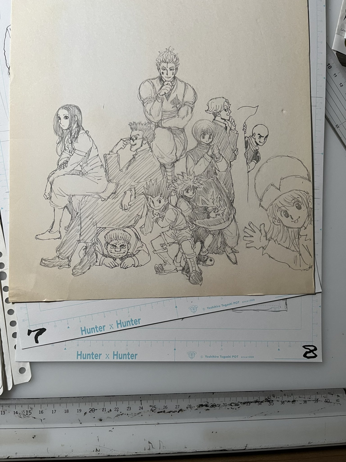 画像・写真 | 『ハンター×ハンター』冨樫義博「35年くらい昔の原稿