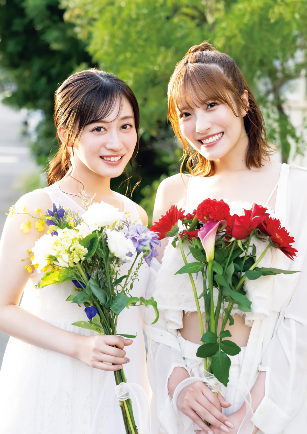 NMB48卒業の川上千尋＆小嶋花梨、『EX大衆』Amazon限定表紙に登場