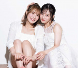 NMB48卒業の川上千尋&小嶋花梨、『EX大衆』Amazon限定表紙に登場 「まるでウェディングフォトのよう」な姿に