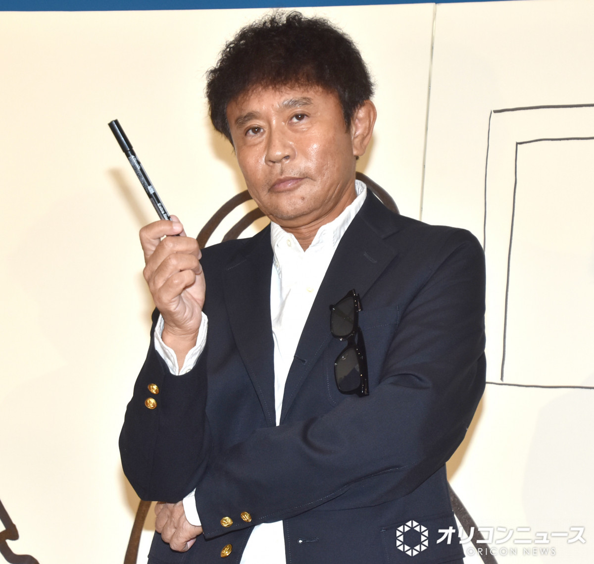 浜田雅功、相方・松本人志の復帰発表後初の公の場 個展の開幕